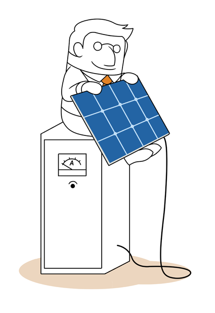 Der Wechselrichter für Photovoltaikanlagen