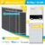 10000 Watt Photovoltaikanlage inkl. 10 kWh Batterie - Trina - Growatt - Bifazial -  Notstromfähig -