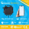 Balkonkraftwerk 880 Watt 800 Watt Trina Vertex Doppelglas Solarmodule Growatt Neo - BASIC DUO Plus Bifazial