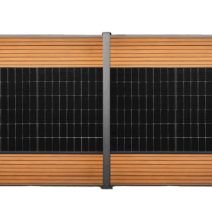 JurSol Fence Premium 800 Watt Solarzaun 1,8m hoch mit zwei PV Module