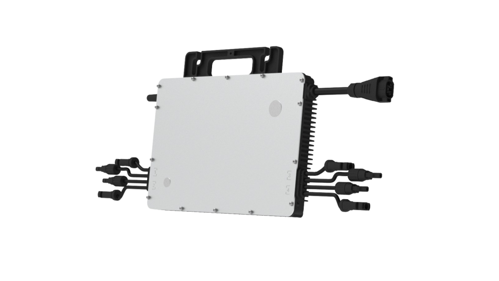 Balkonkraftwerk 1760 Watt 800 Watt Trina Solar Hoymiles HMS 1600 - JurSol BASIC MINI QUATTRO Bifazial