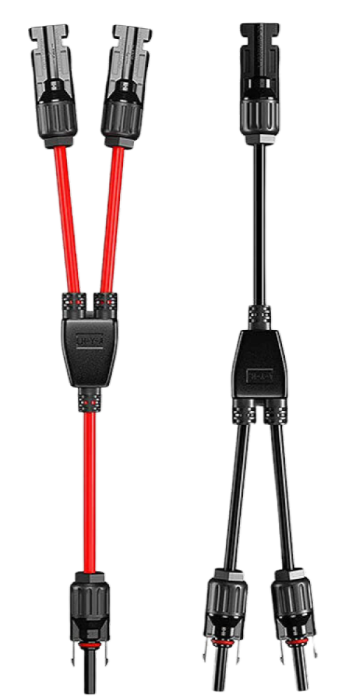 Y Solarkabel Set Rot/schwarz - MC4