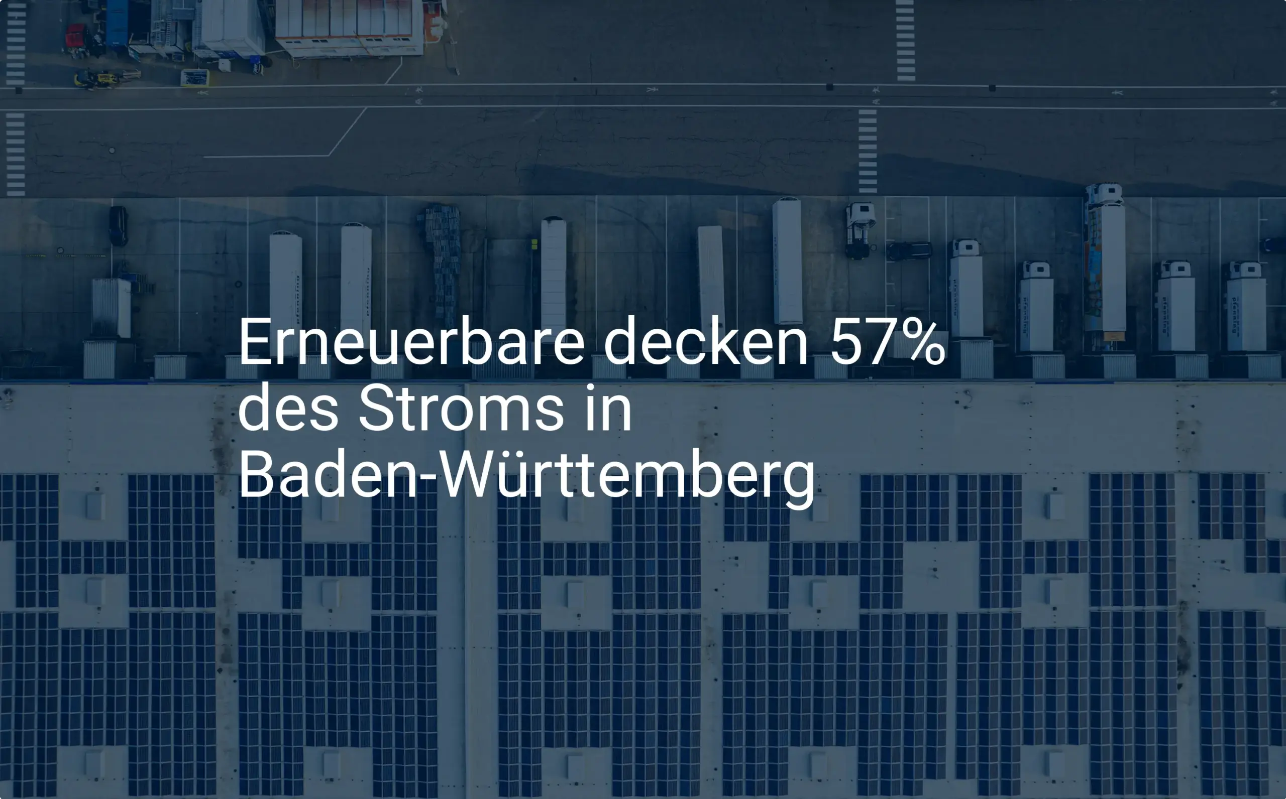 57 % Stromanteil: Erneuerbare Energien in Baden-Württemberg legen zu