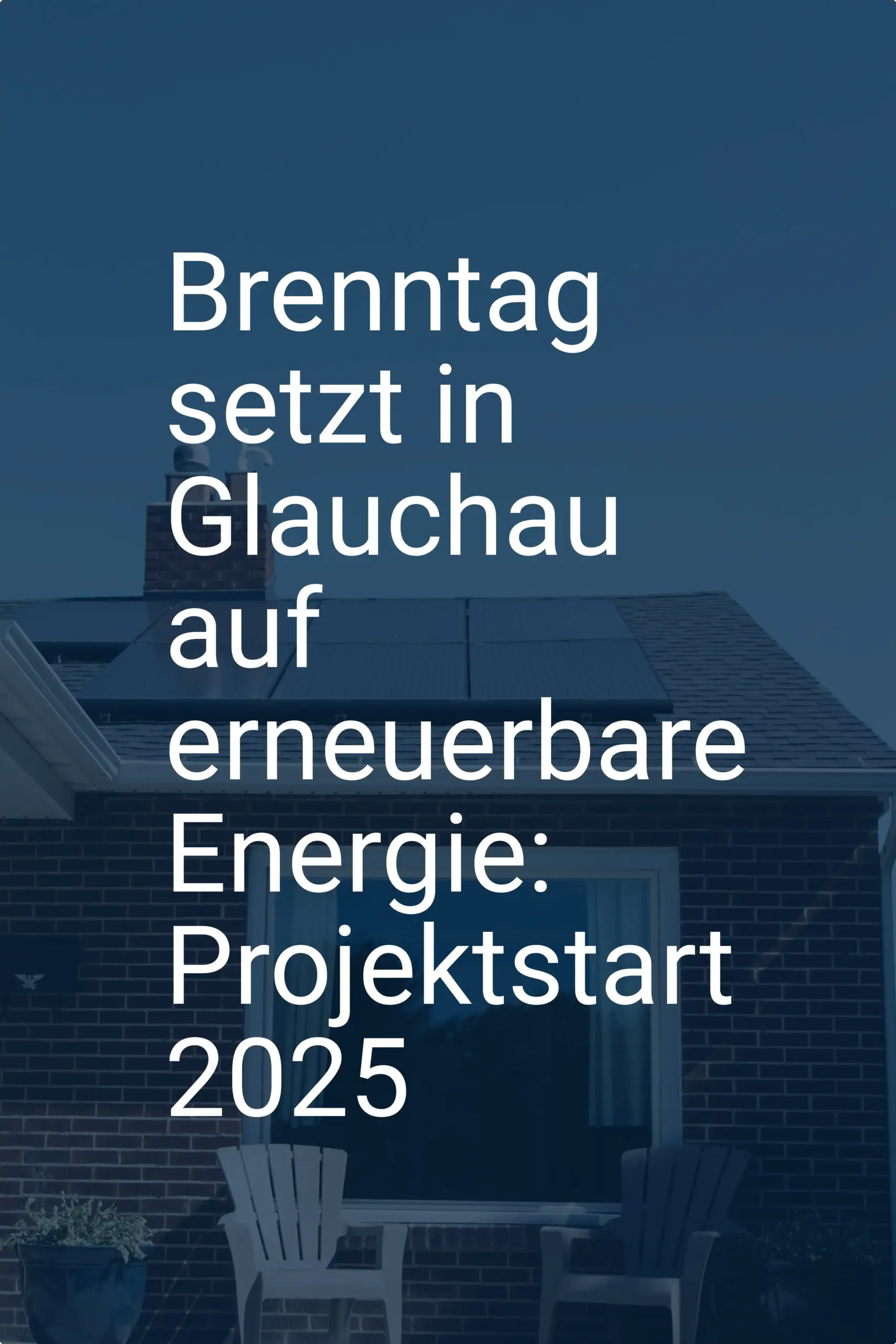 Brenntag setzt in Glauchau auf erneuerbare Energie: Projektstart 2025