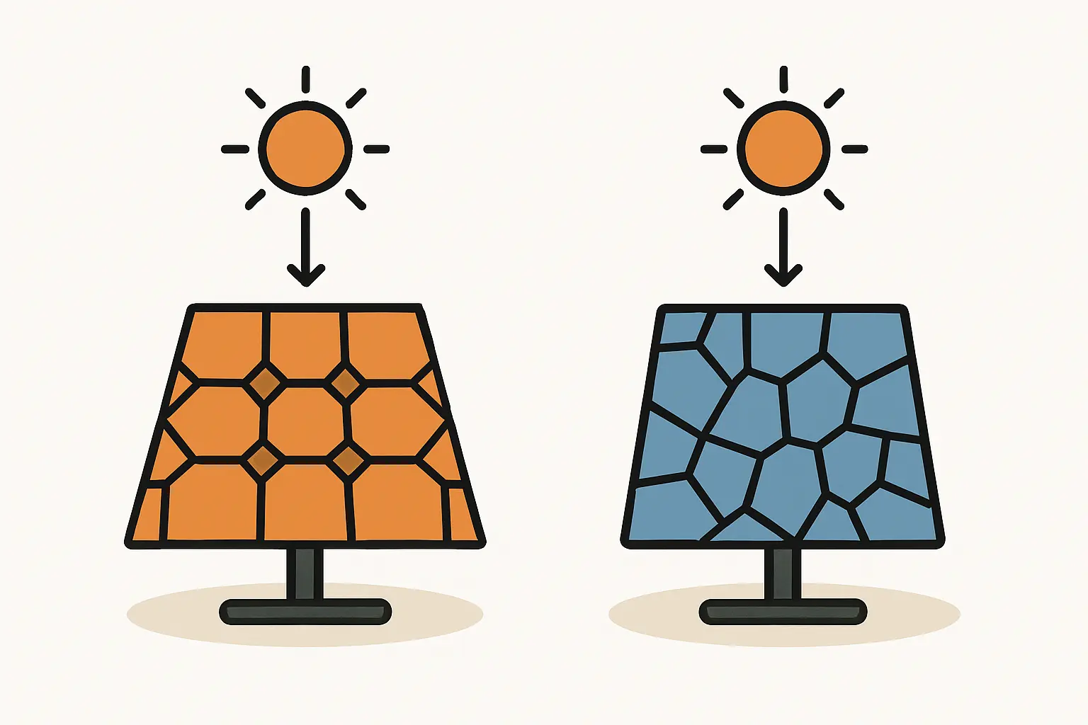 Ein Heimwerker montiert ein Solarmodul auf einem Dach, Werkzeuggürtel sichtbar