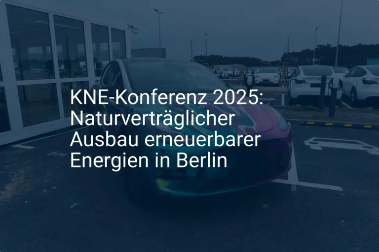 KNE Konferenz 2025: Berlins Weg für erneuerbare Energien?
