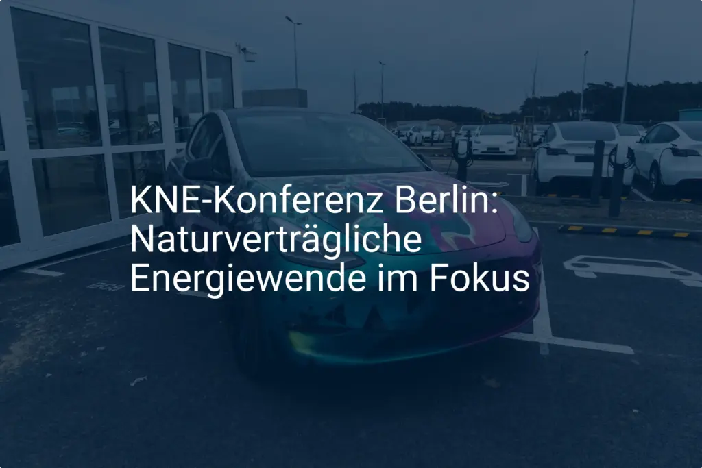 KNE Konferenz Berlin: Impulse für die naturverträgliche Energiewende