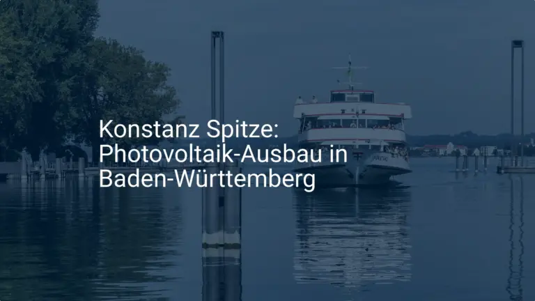 Konstanz gibt Gas: Photovoltaik-Ausbau in Baden-Württemberg boomt