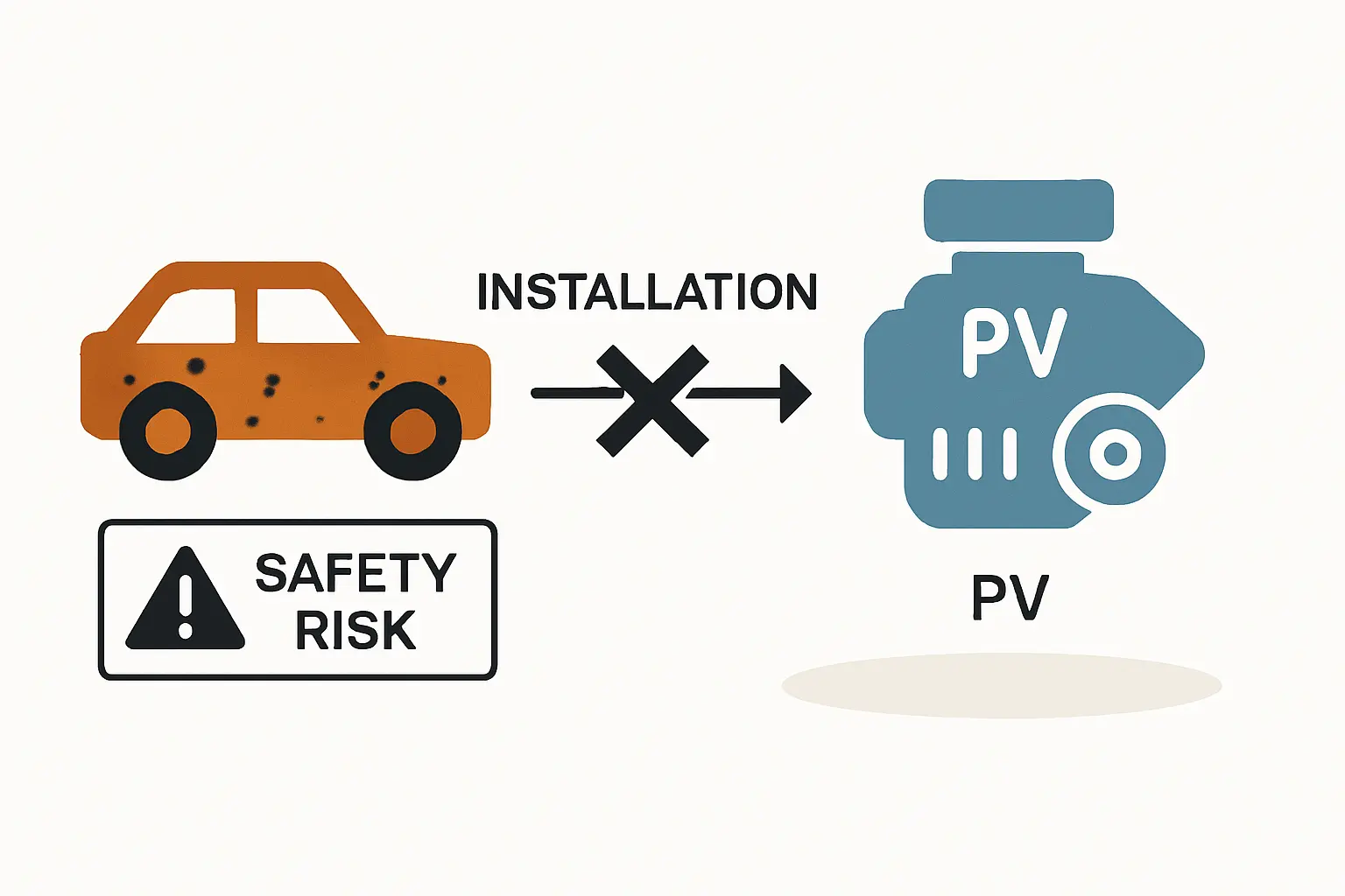 Ein Elektriker prüft eine alte Hausinstallation vor dem Anschluss einer PV-Anlage.