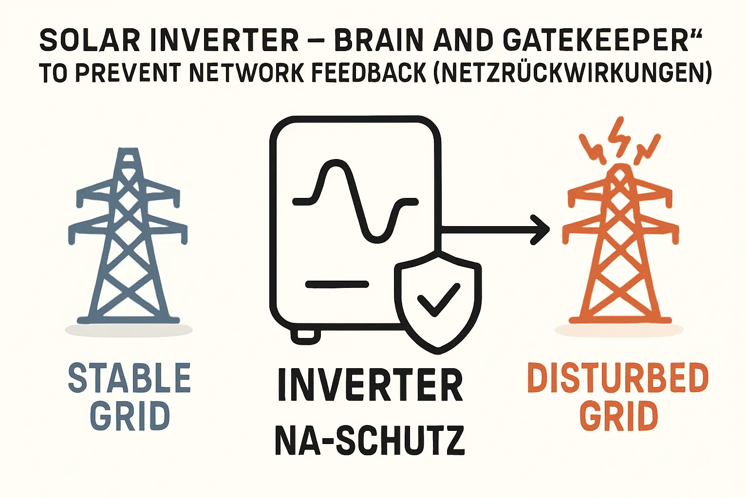 Netzrückwirkungen durch nicht-konforme Anlagen