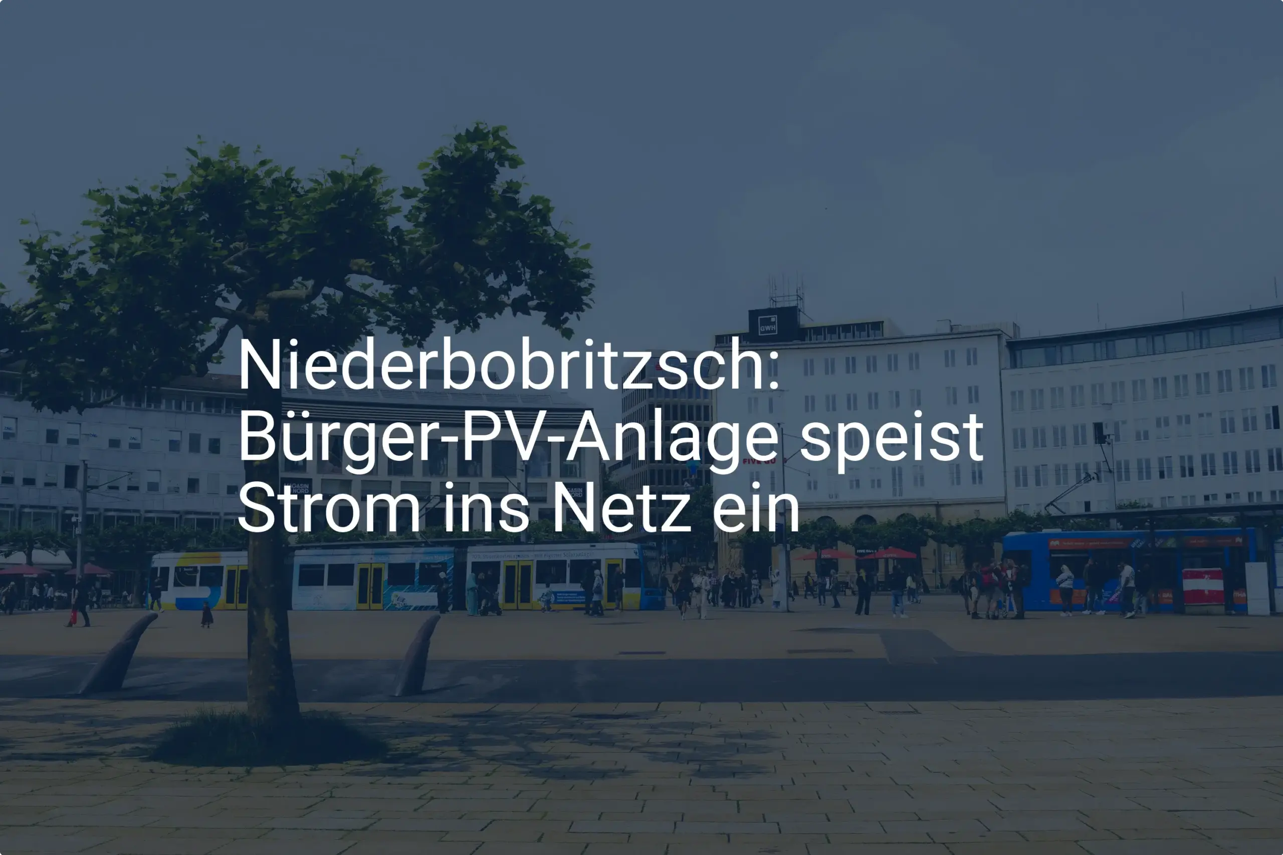 Niederbobritzsch setzt auf Sonne: Bürger PV Anlage speist Strom ein