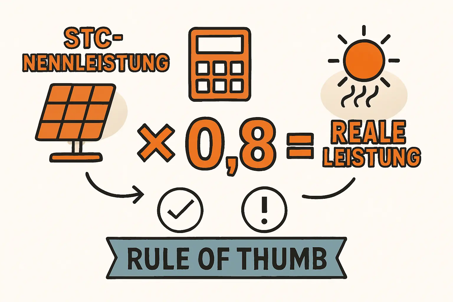 Hinterlüftung von Solarmodulen