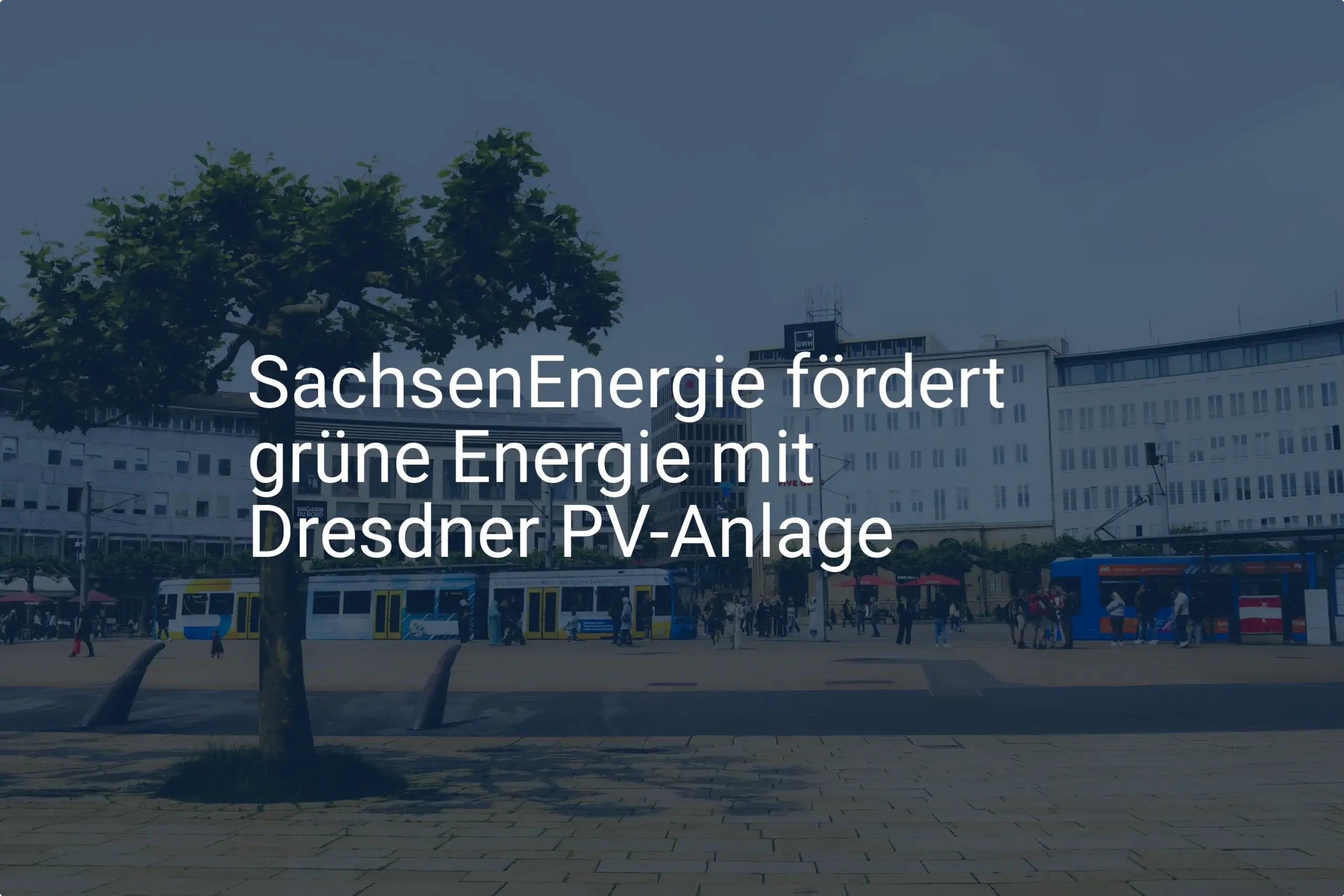 SachsenEnergie: Neue Photovoltaik-Anlage fördert Dresdens Energiewende