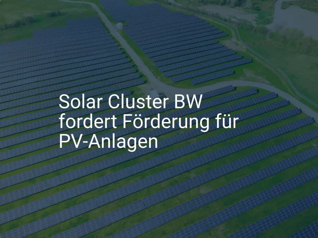 Solaroffensive: Wer jetzt die PV-Anlagen Förderung in BW beantragen kann