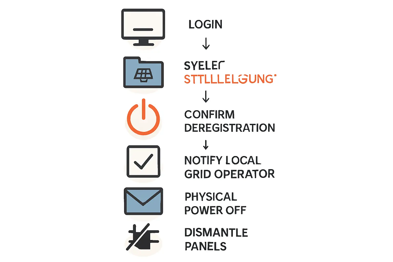 Stilllegung einer Photovoltaikanlage: So melden Sie Ihre Anlage korrekt ab
