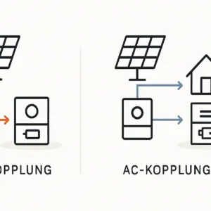 AC und DC Speicher Systemarchitektur für Eigenverbrauch optimieren