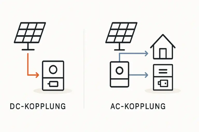 AC und DC Speicher Systemarchitektur für Eigenverbrauch optimieren