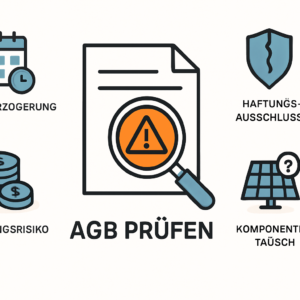 AGB bei Photovoltaikangeboten prüfen hilfreiche Hinweise