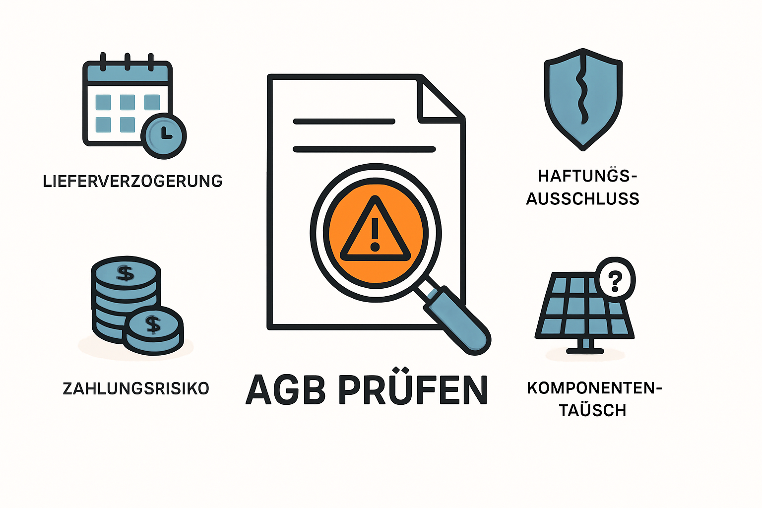 AGB bei Photovoltaikangeboten prüfen hilfreiche Hinweise