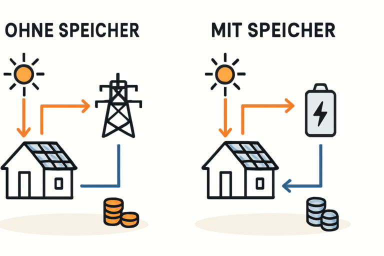 Amortisation von PV-Anlage mit Speicher verstehen
