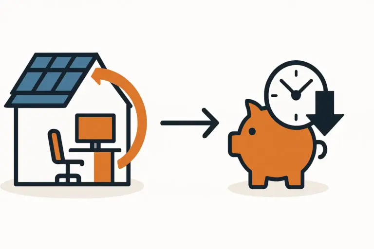 Amortisation und Stromverbrauch im Homeoffice erklären