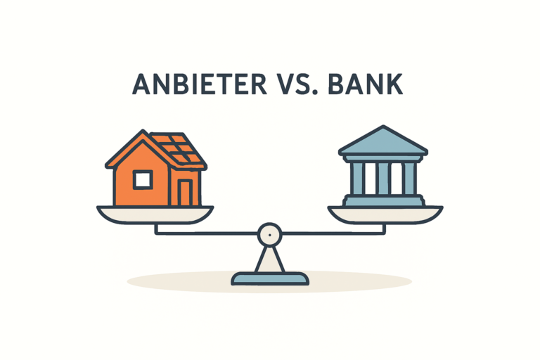 Anbieterfinanzierung für Photovoltaik Vorteile und Risiken