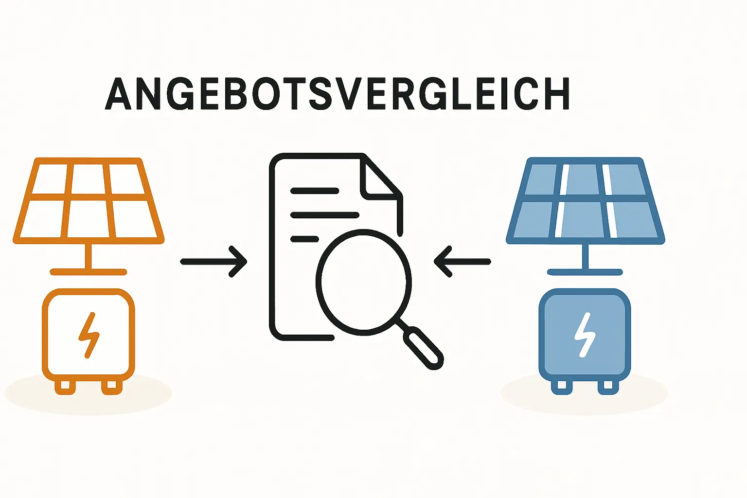 Angebote mit verschiedenen Komponenten richtig vergleichen