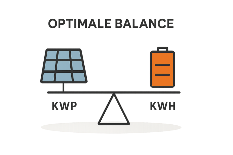 Verhältnis Anlagengröße und Speichergröße einfach erklärt
