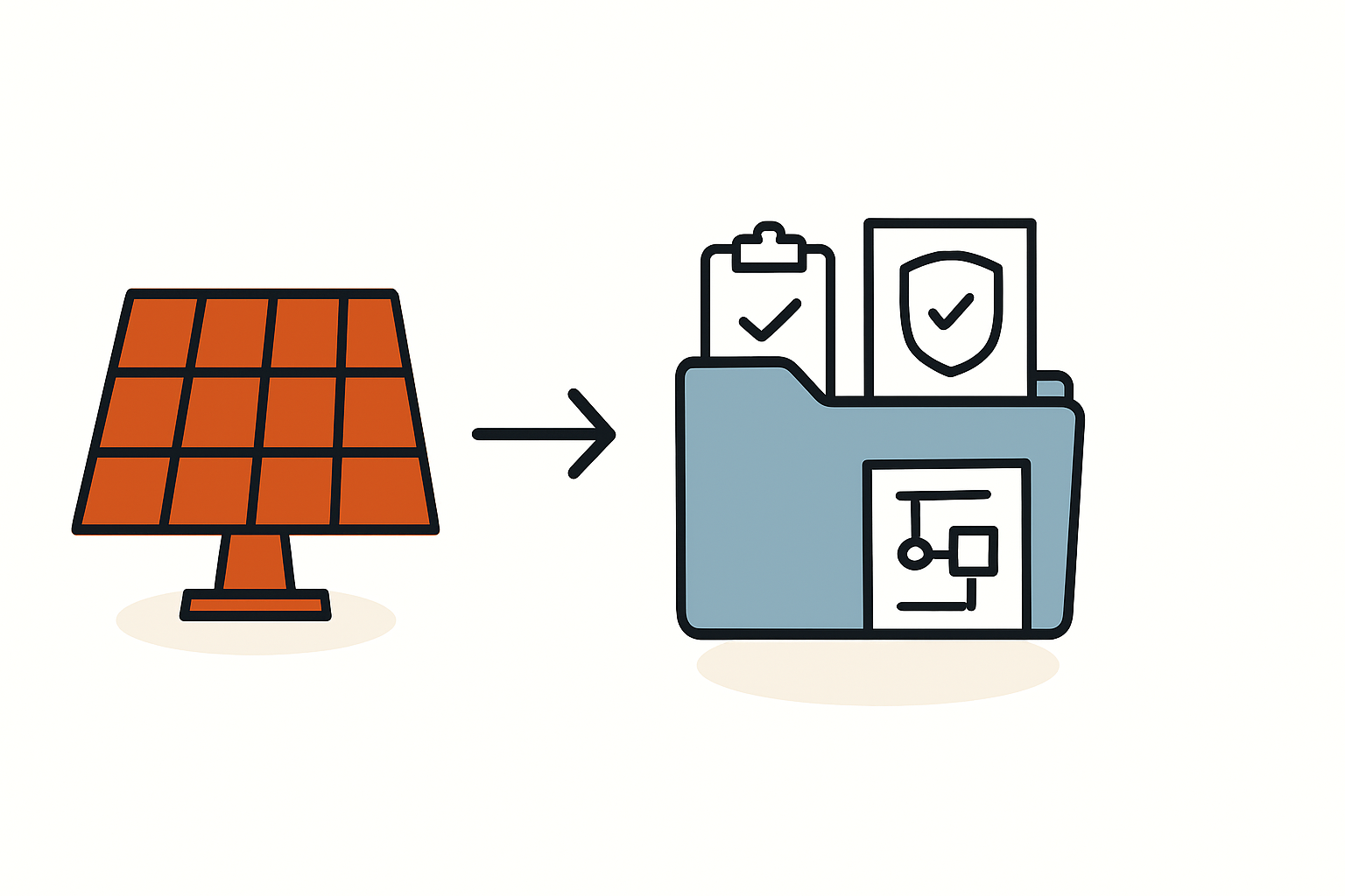 Übergabe der Anlagendokumentation bei Inbetriebnahme