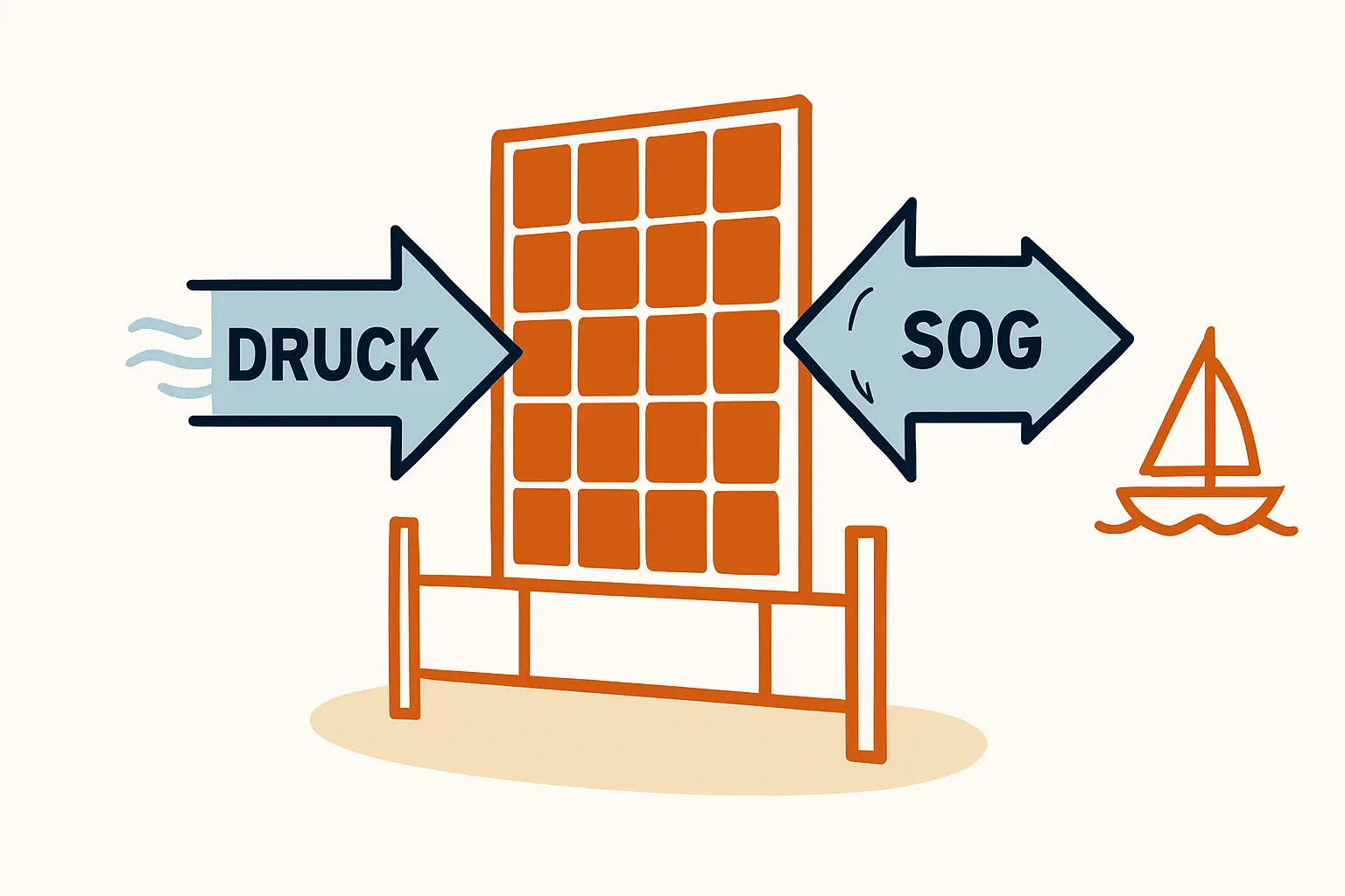 Balkonkraftwerk an Sichtschutzwand oder Mauer befestigen