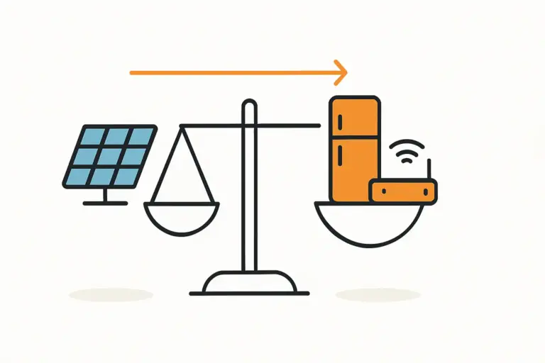 Balkonkraftwerk richtig dimensionieren und Grundlast ermitteln