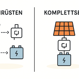 Balkonkraftwerk mit Speicher nachrüsten lohnt sich das