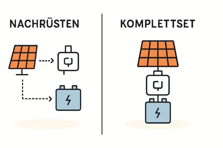 Balkonkraftwerk mit Speicher nachrüsten lohnt sich das