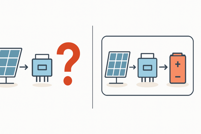 Kann mein Balkonkraftwerk mit Speicher nachgerüstet werden