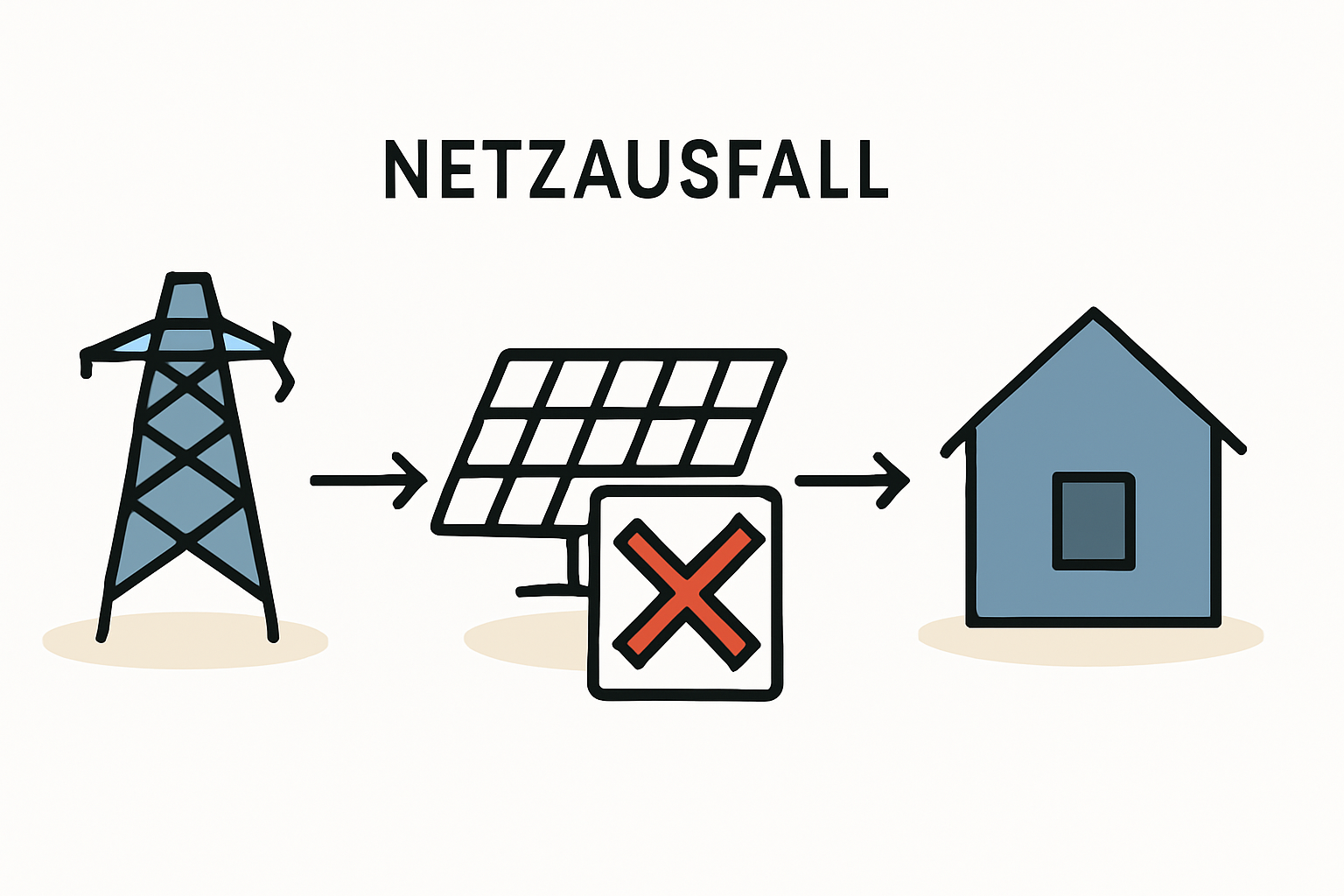 Warum Balkonkraftwerke bei Stromausfall abschalten