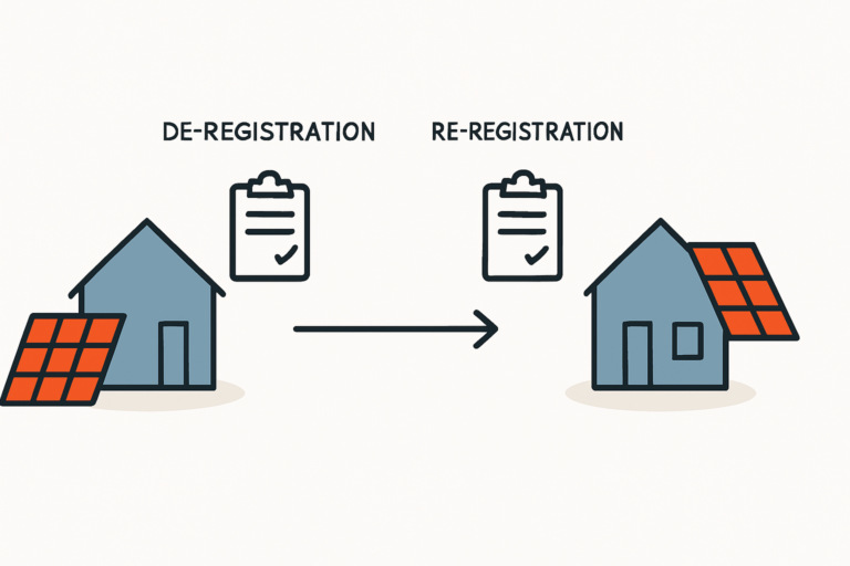 Balkonkraftwerk bei Umzug mitnehmen und anmelden