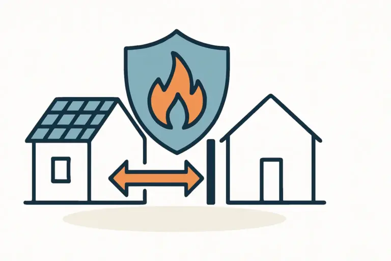 Brandschutzvorschriften für PV-Anlagen einfach erklärt