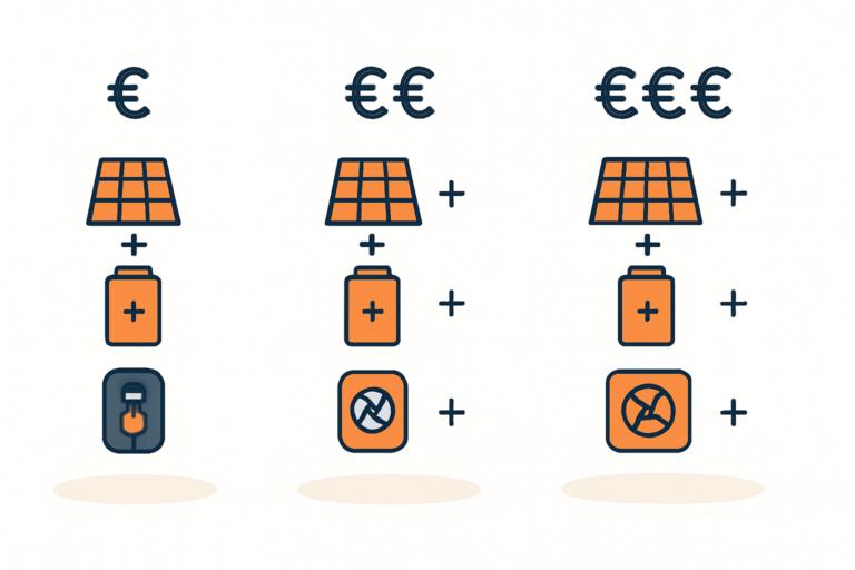 PV Komplettsysteme im Budget 30000 bis 50000 Euro