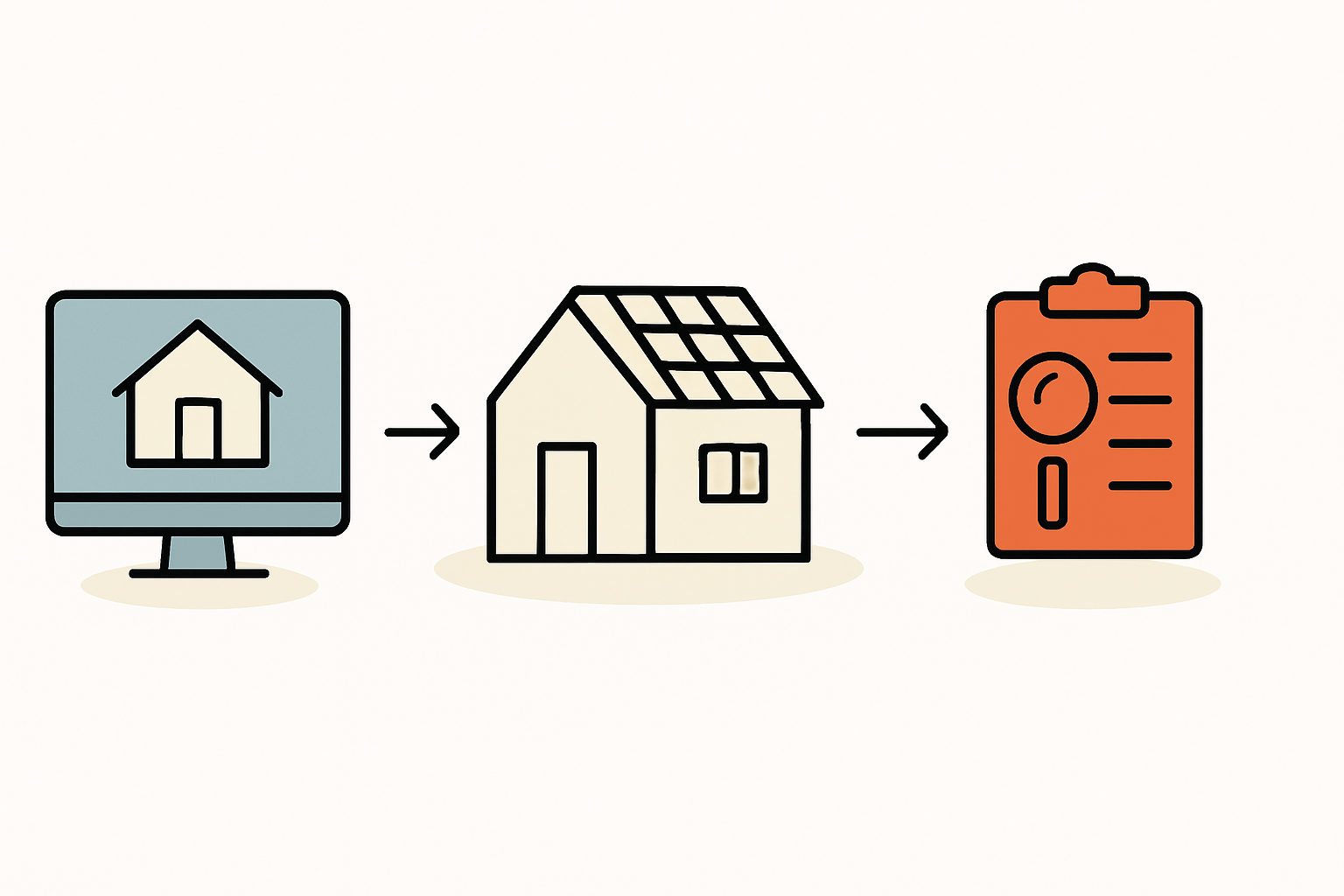 Digitale Planung und persönliche Begehung bei PV-Anlagen vergleichen