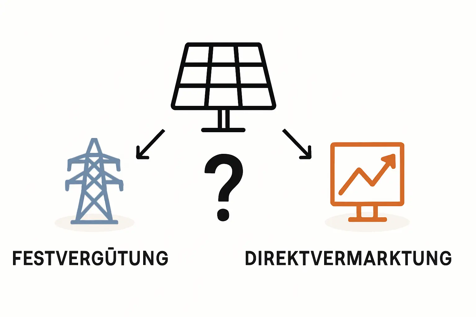 Direktvermarktung von PV-Anlagen unter 100 kWp verstehen