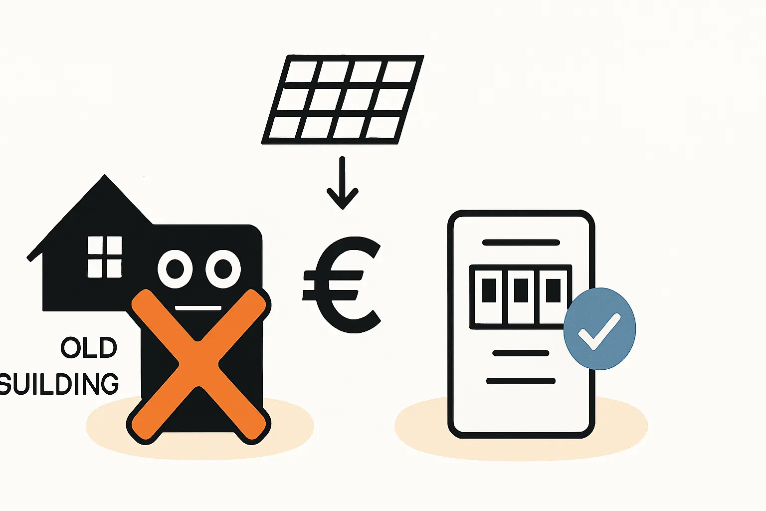 Elektroinstallation im Altbau für PV-Anlage Kosten