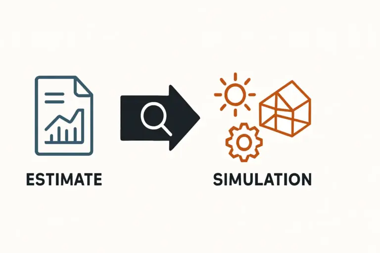 Ertragsprognose prüfen mit passenden Simulationen und Wetterdaten