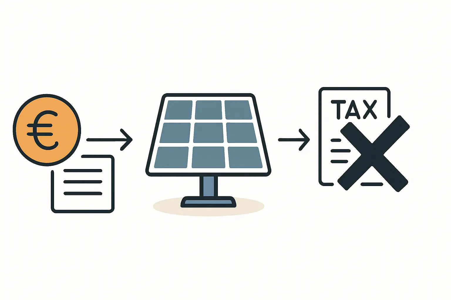 Finanzierungskosten einer PV-Anlage von der Steuer absetzen