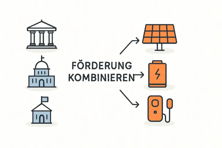 Förderungen für PV kombinieren Tipps und Regeln