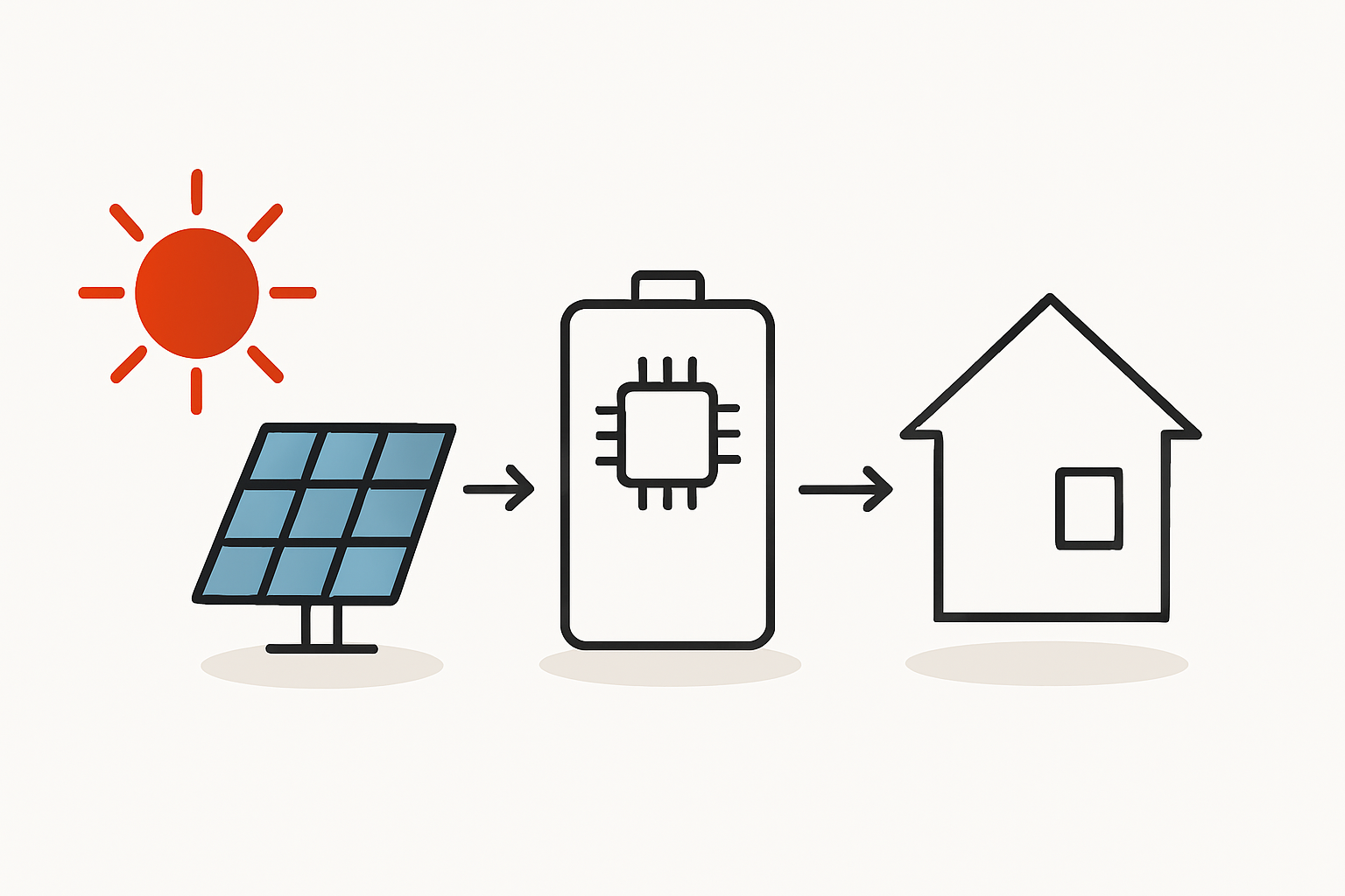 Funktionsweise moderner All-in-One Solarspeicher erklärt