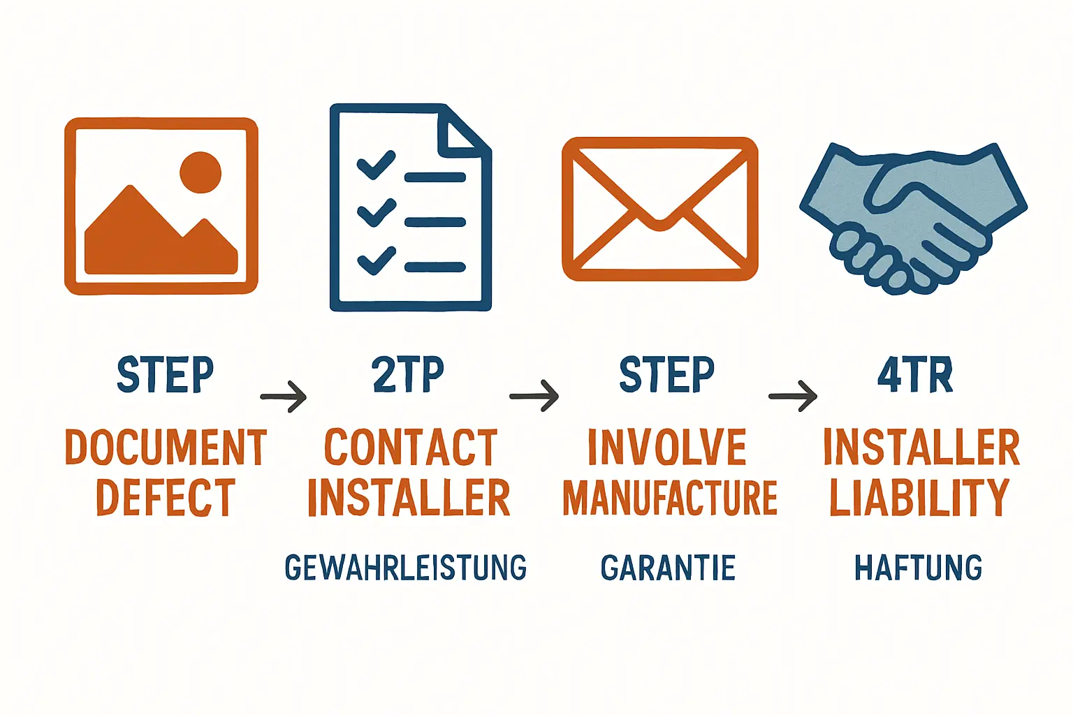 Ihr Sofort-Aktionsplan bei Mängeln