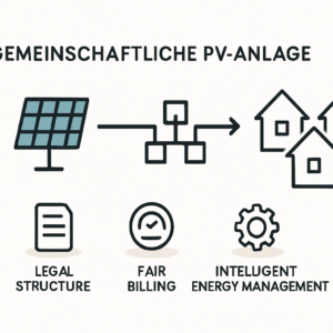 Gemeinschaftliche PV-Anlage in Feriensiedlung planen und umsetzen