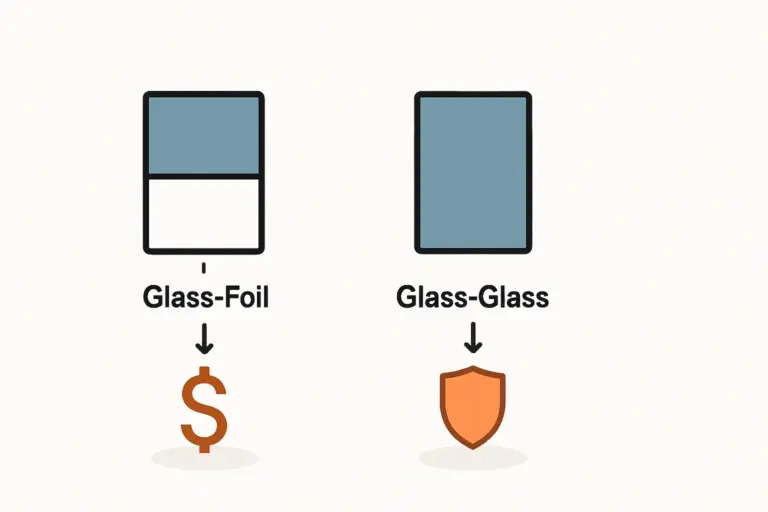 Glas-Glas-Module oder Glas-Folie-Module Wann lohnt sich der Aufpreis