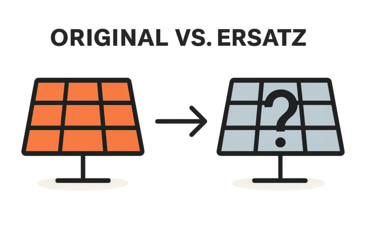 Klausel gleichwertige Komponenten im PV-Angebot verstehen