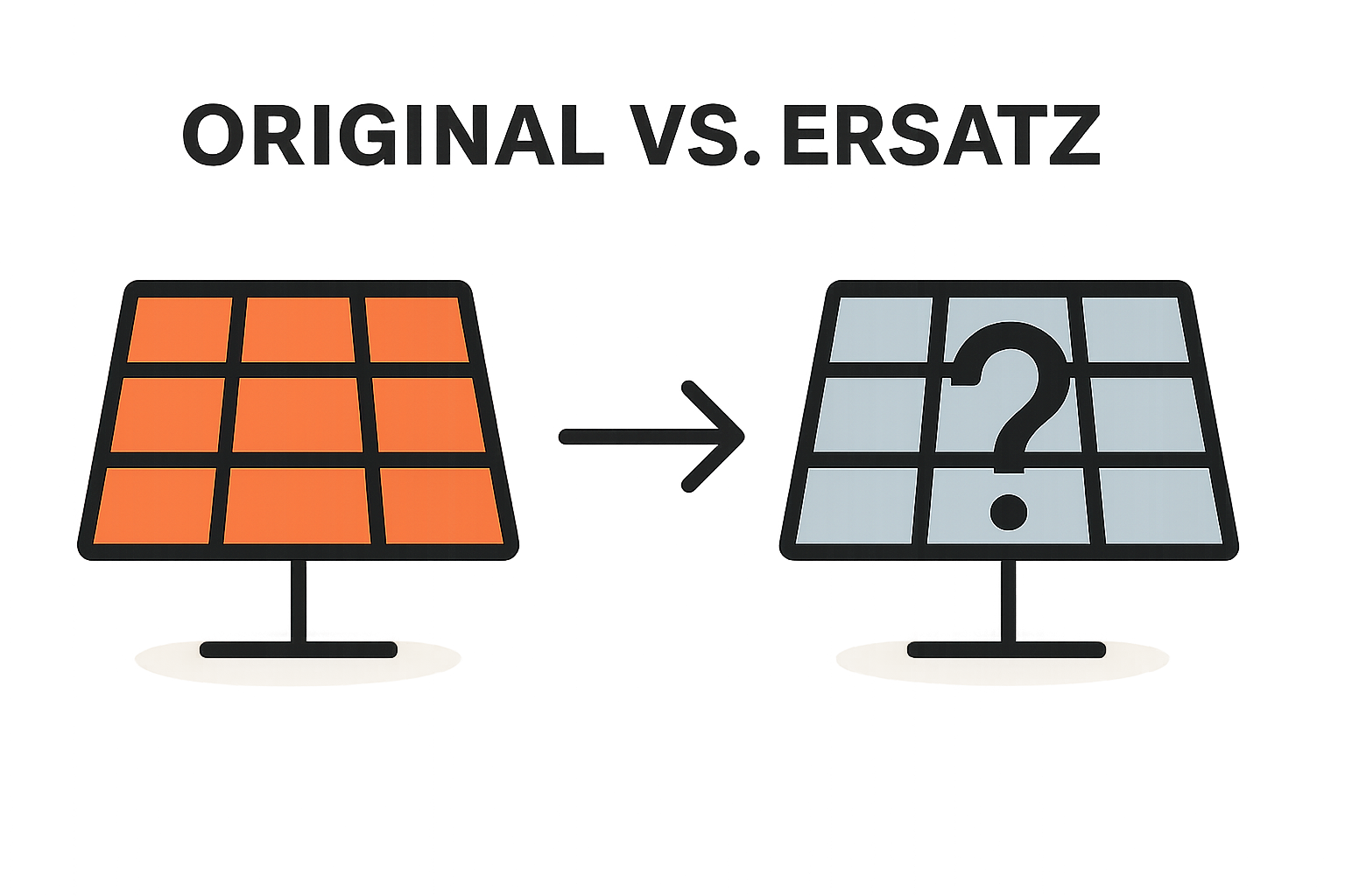 Klausel gleichwertige Komponenten im PV-Angebot verstehen